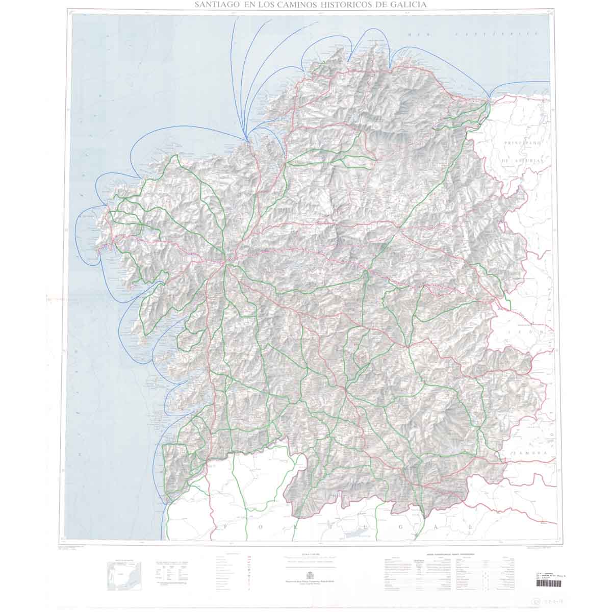 Santiago en los caminos históricos de Galicia