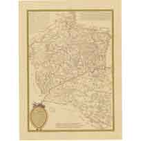 Mapa del Reyno y Obispado de Córdoba. 1797 - Tomás López