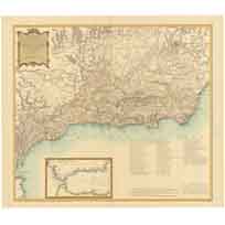 Mapa Geográfico Reyno Granada. 1795 - Tomás López