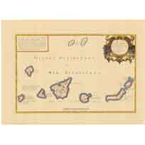 Les Isles Canaries. 1653 - P. Val d´Abbeville