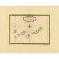 Carte des Isles Canaries. 1746 - Jacques Nicolas Bellin