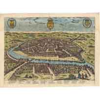 Sevilla. 1588 - A. Brambilla / George Braun