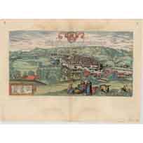 Vista de Bilbao. 1575 - George Braun