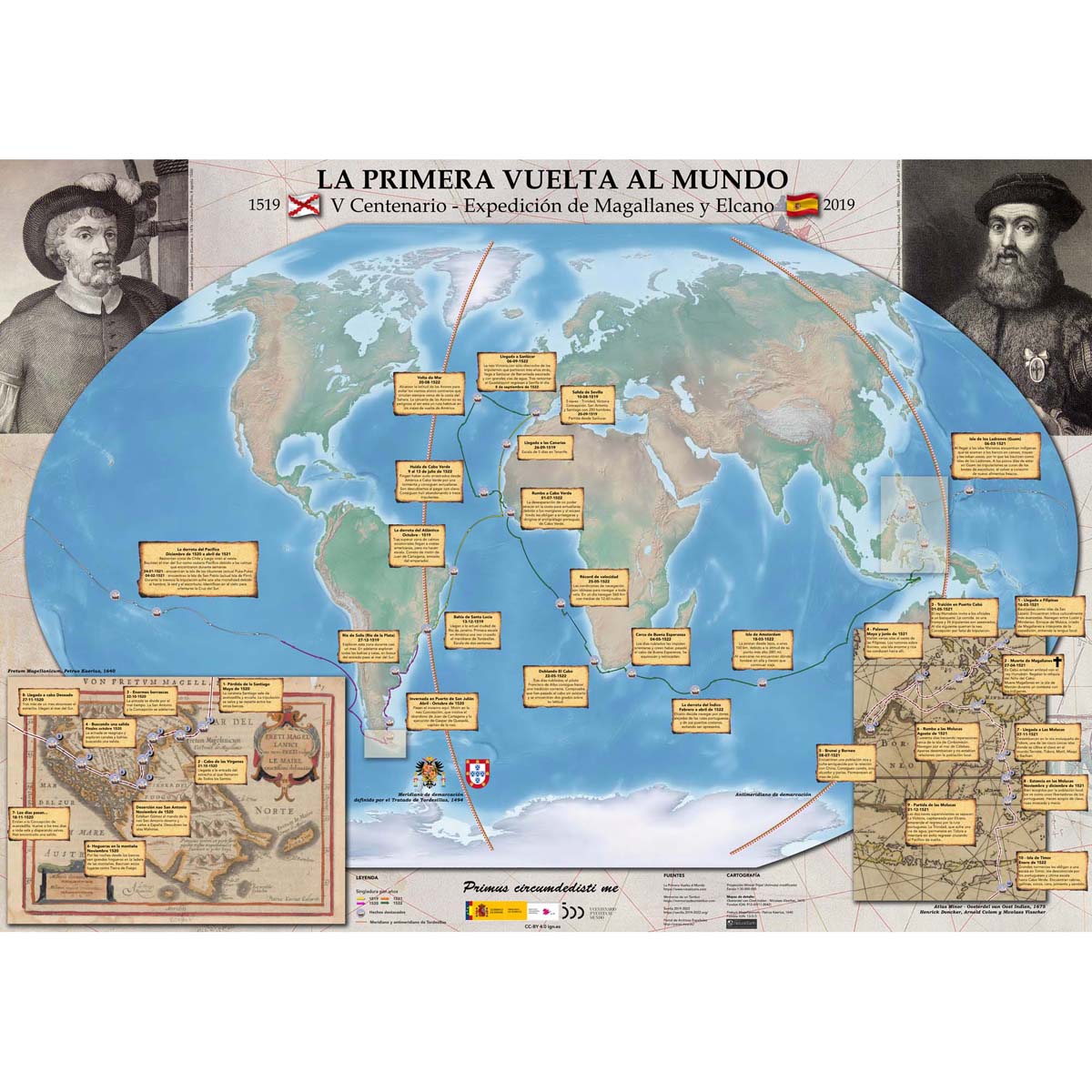 La primera vuelta al mundo. V Centenario expedición Magallanes y Elcano