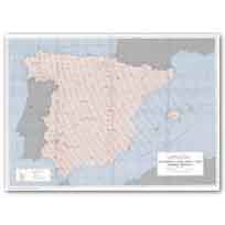 Mapa Geomagnético Isodinámicas Verticales - época 1995.0