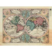 Tapete Atlas Minor [ca.1744] - Mundo