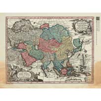 Tapete Atlas Minor [ca.1744] - Asia