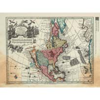 Tapete Atlas Minor [ca.1744] - América del Norte