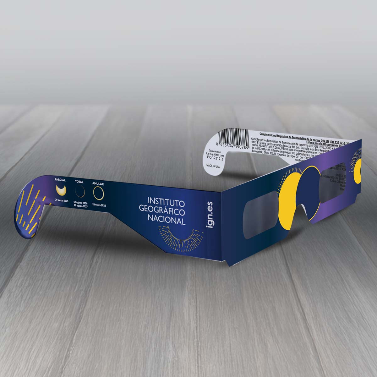 Gafas eclipse de Sol