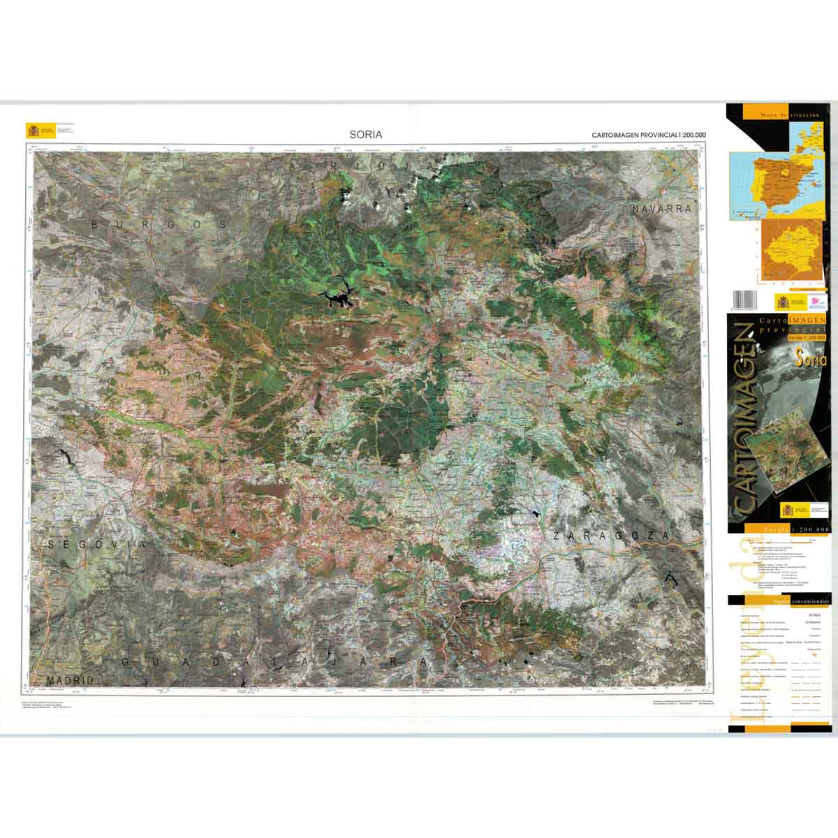 Soria - Cartoimagen 1:200.000