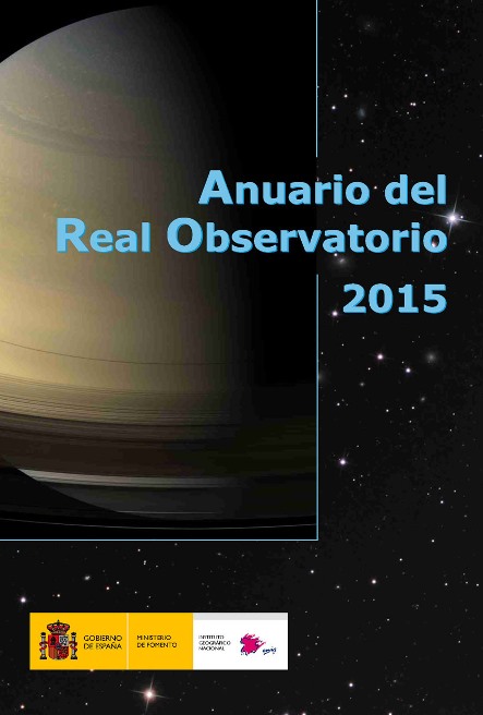 Anuario del Real Observatorio Astronómico 2015