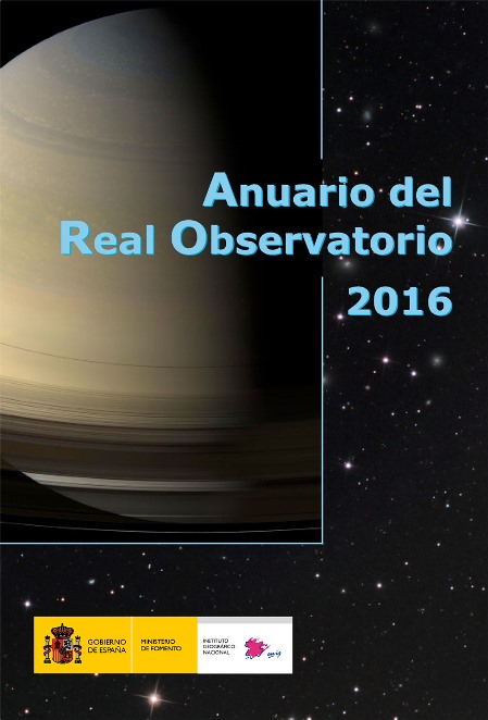 Anuario del Real Observatorio Astronómico 2016