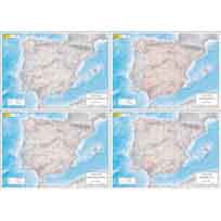 Mapa Geomagnético de España - época 2005.0