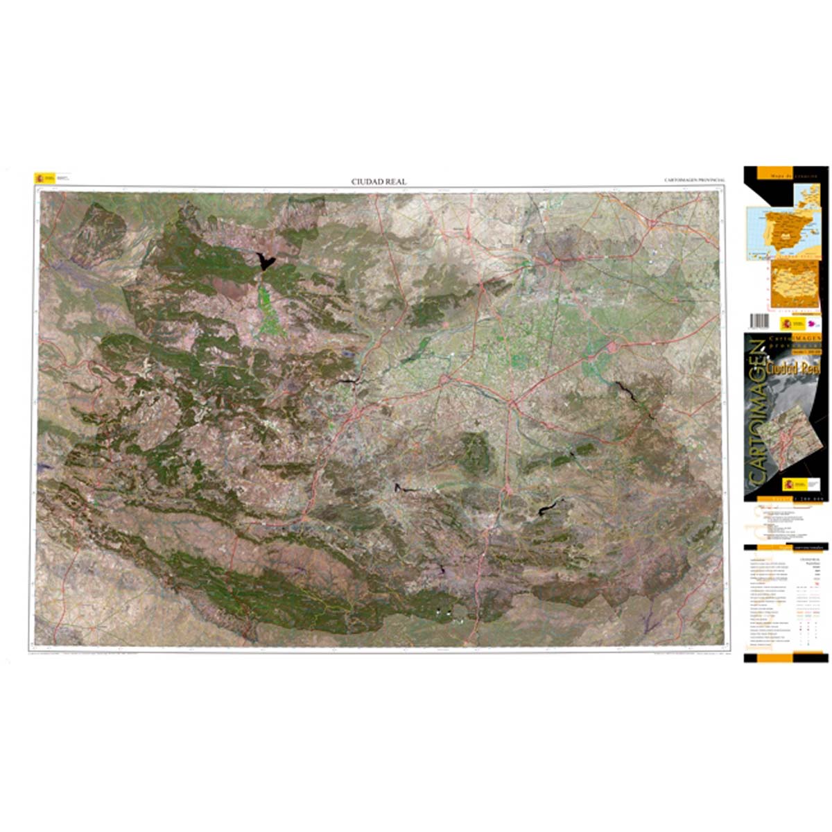 Ciudad Real - Cartoimagen 1:200.000