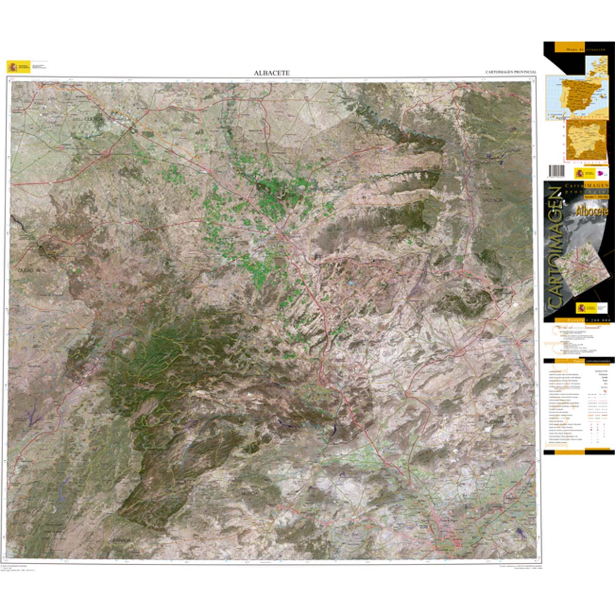 Albacete - Cartoimagen 1:200.000