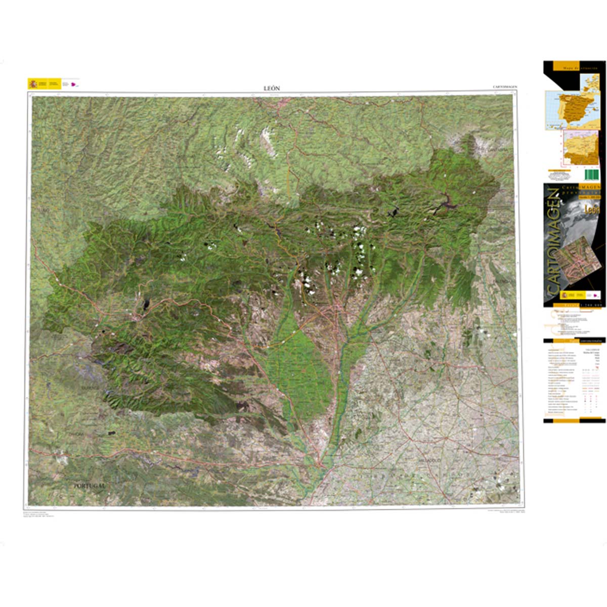 León - Cartoimagen 1:200.000