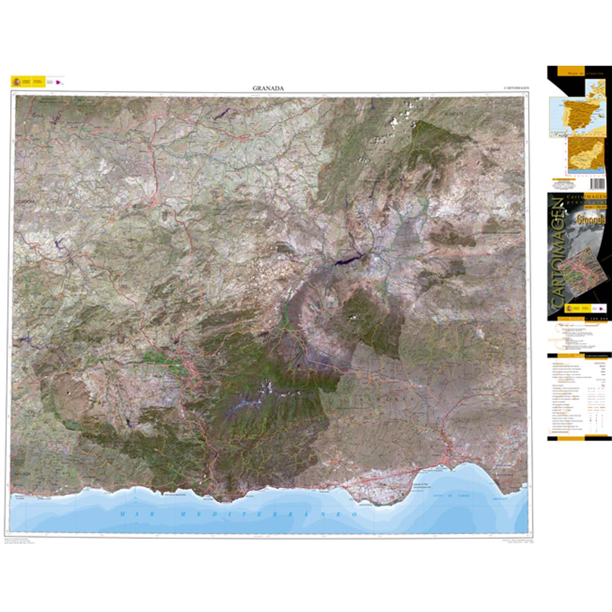 Granada - Cartoimagen 1:200.000