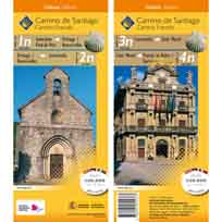 Camino de Santiago. Etapas: 1n-2n-3n-4n