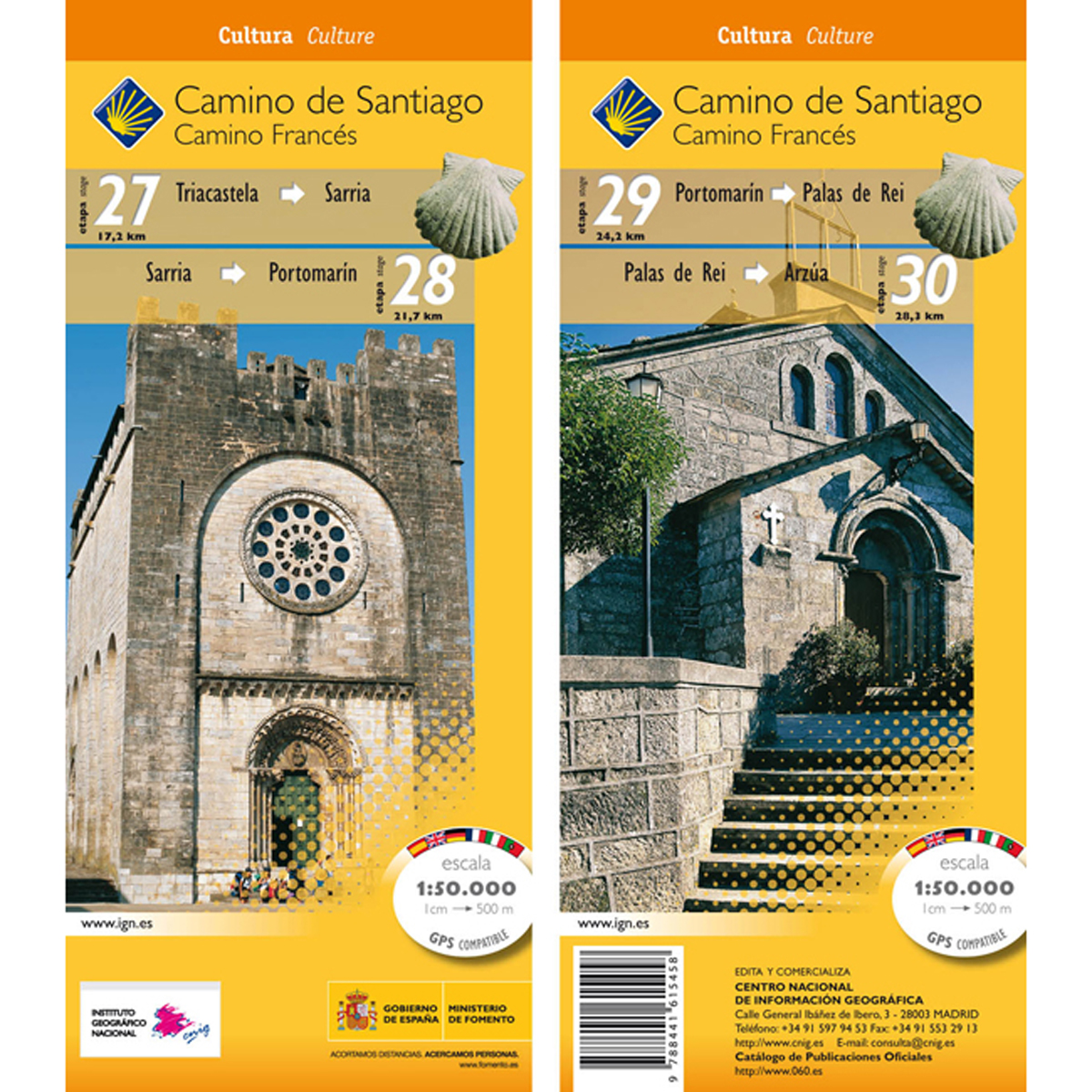 Camino de Santiago. Etapas: 27-28-29-30