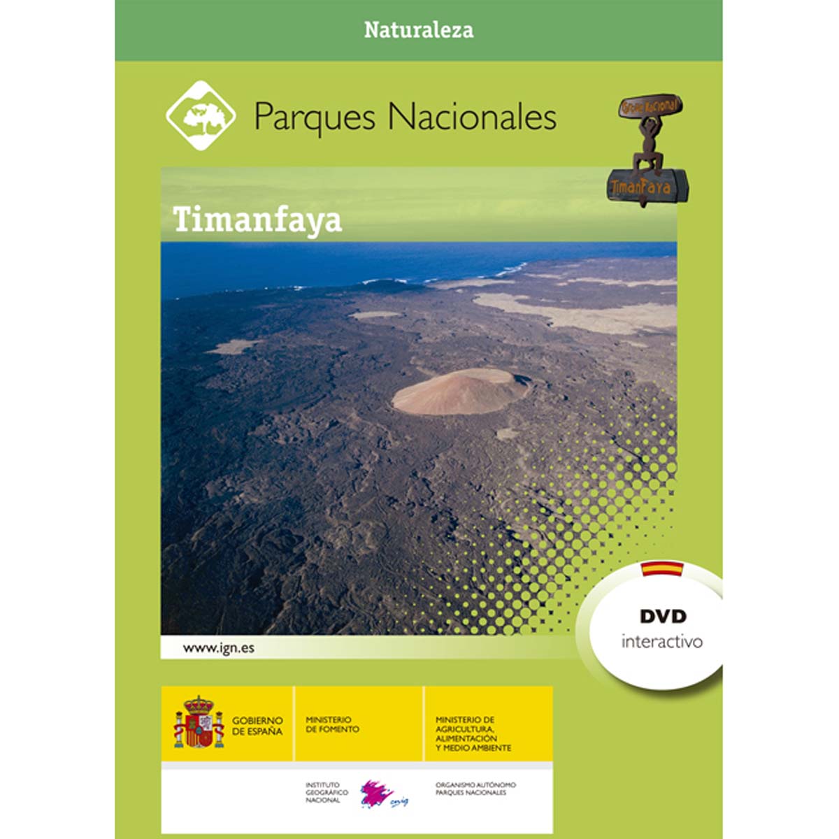 Parque Nacional de Timanfaya. DVD interactivo