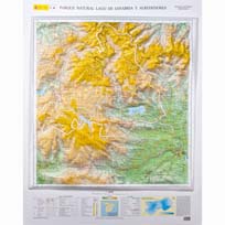 Relieve Parque Natural del Lago de Sanabria y Alrededores en 3D a 1:40.000 2013