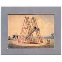 Lámina del Telescopio de Wilhelm Herschel