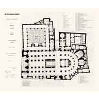 Montaje plano de la Catedral de Toledo. 1882 - IGyE
