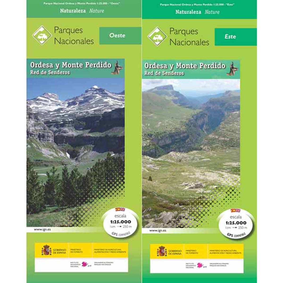 Parque Nacional de Ordesa y Monte Perdido. Red de senderos (castellano)