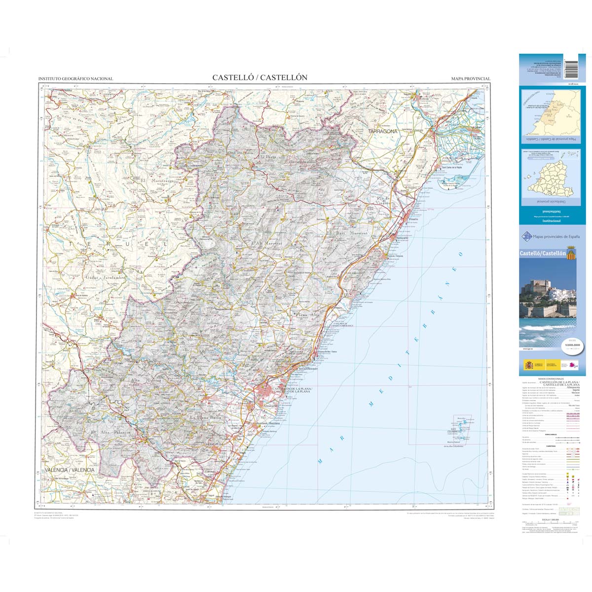 CASTELLÓ/CASTELLÓN  1:200.000