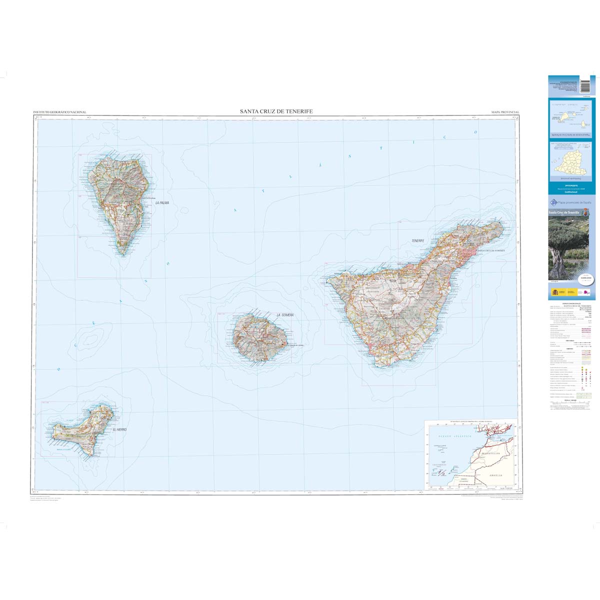 SANTA CRUZ DE TENERIFE 1:200.000