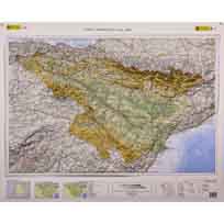 Relieve de la Cuenca Hidrográfica del Ebro en 3D a 1:600.000 ed. 2019