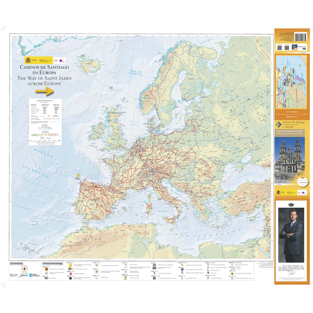 Caminos de Santiago en Europa