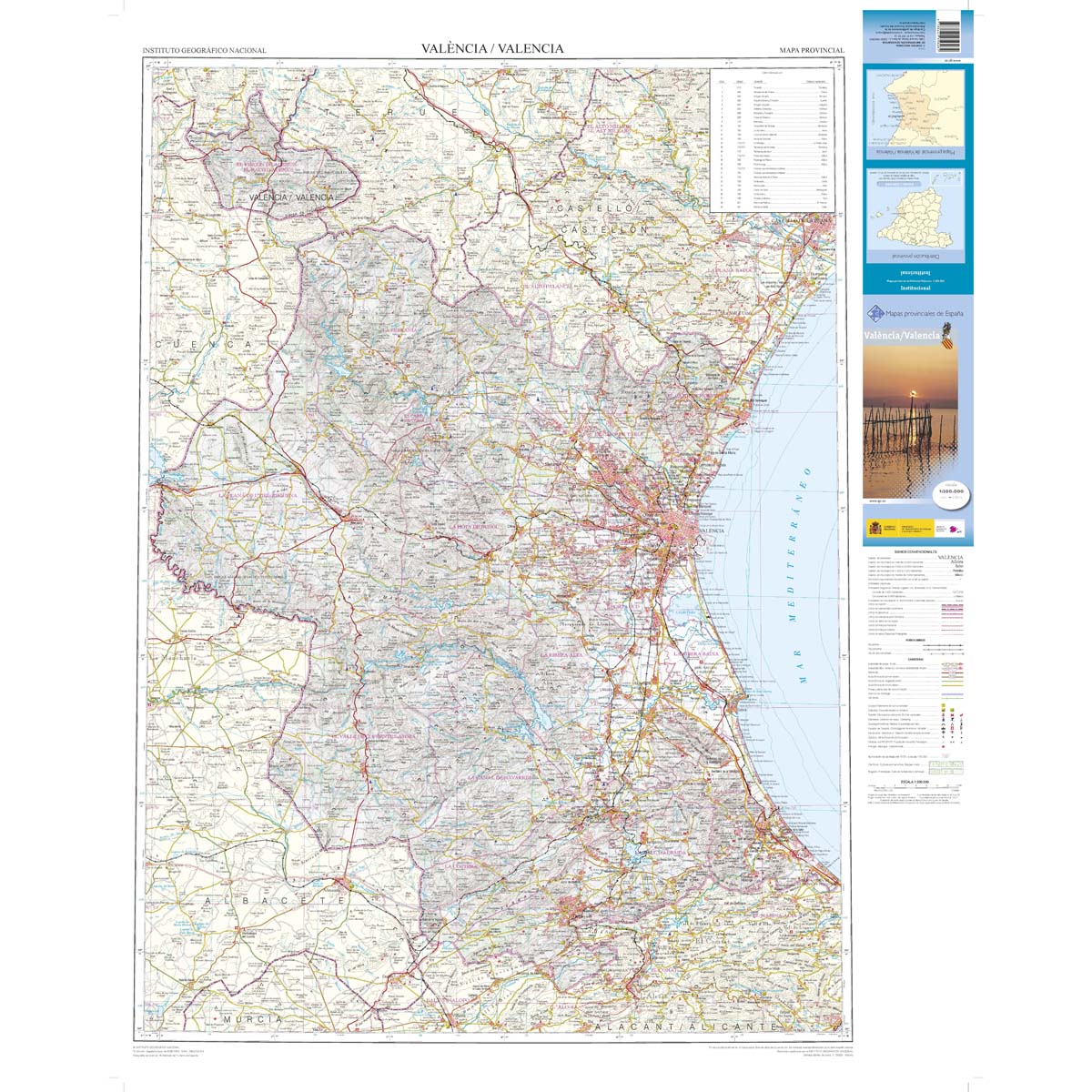 VALÈNCIA/VALENCIA 1:200.000