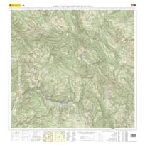 Parque Natural de la Serranía de Cuenca. 1:50.000 (en carpeta de plástico)