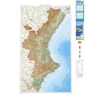 COMUNITAT VALENCIANA-autonómico escala 1:300.000