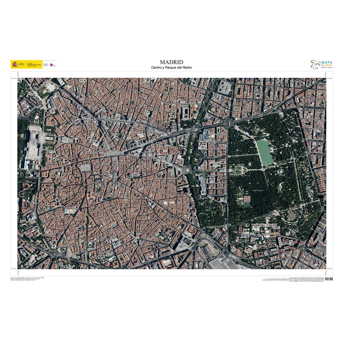 Foto a la carta especial - Madrid Centro y Parque del Retiro