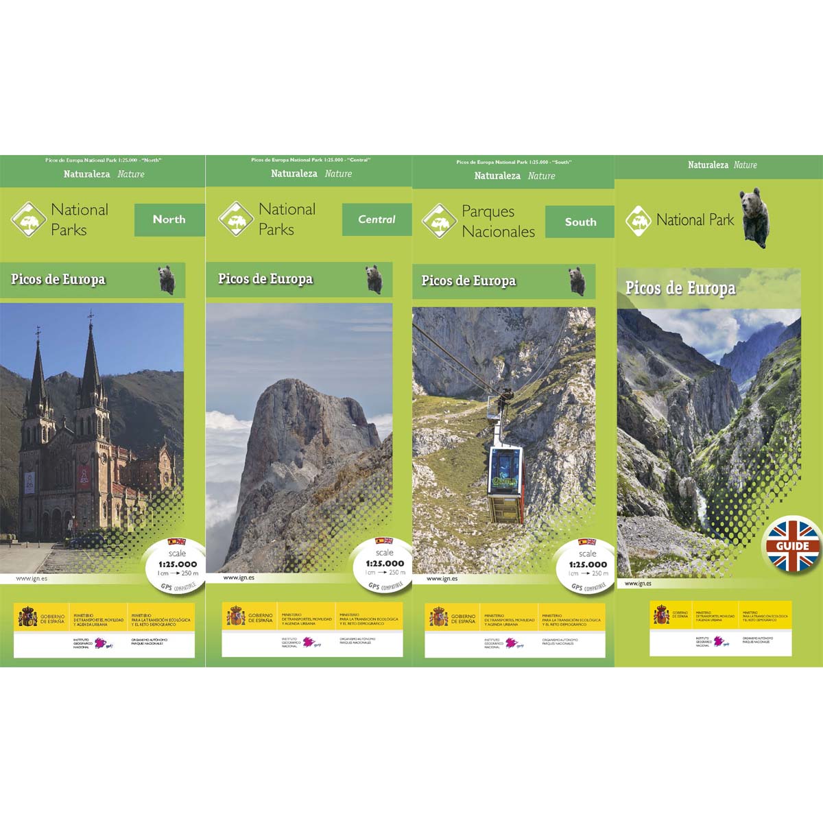 Parque Nacional de Picos de Europa (inglés/english)  ed. 2023