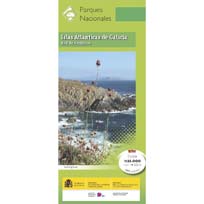 Parque Nacional de las Islas Atlánticas de Galicia. Red de Senderos. Mapa + guía