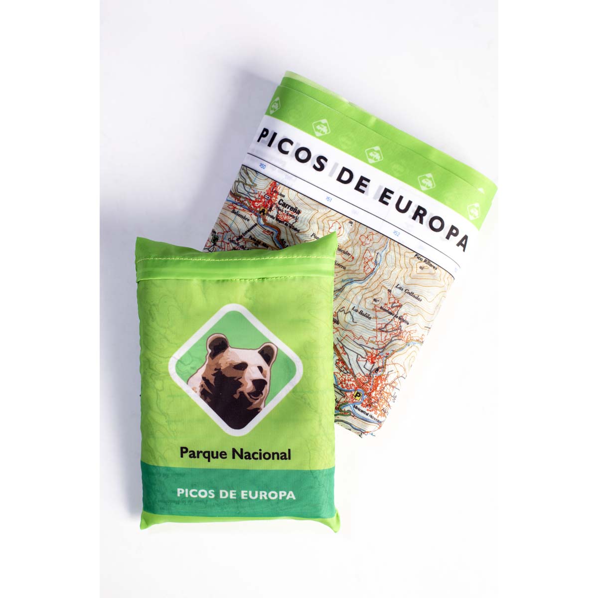 Parque Nacional de Picos de Europa (mapa de tela)