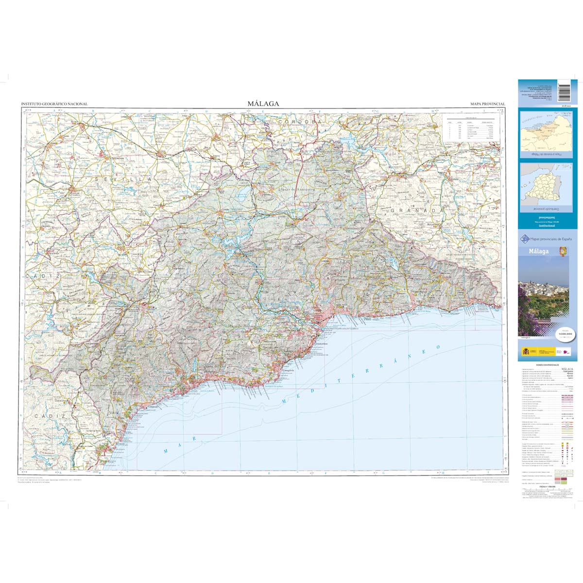 MÁLAGA 1:200.000
