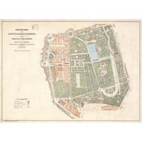 Parque del Retiro, Jardin Botánico y Paseo del Prado (1910)