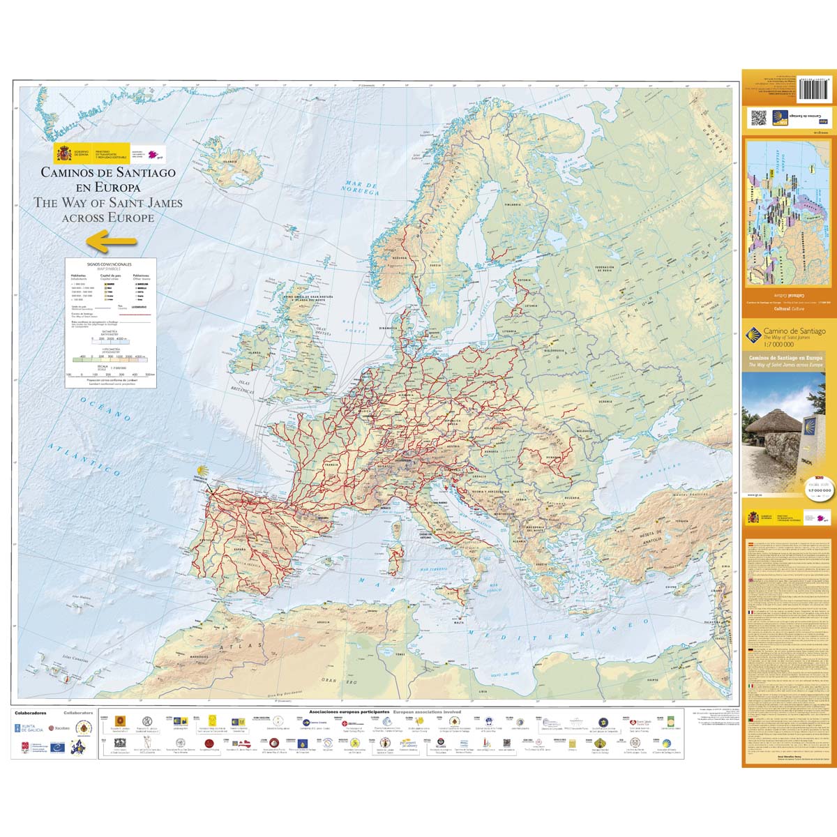 Caminos de Santiago en Europa