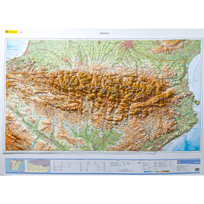 Relieve de Pirineos en 3D a 1:375.000 - 2ed. 2025