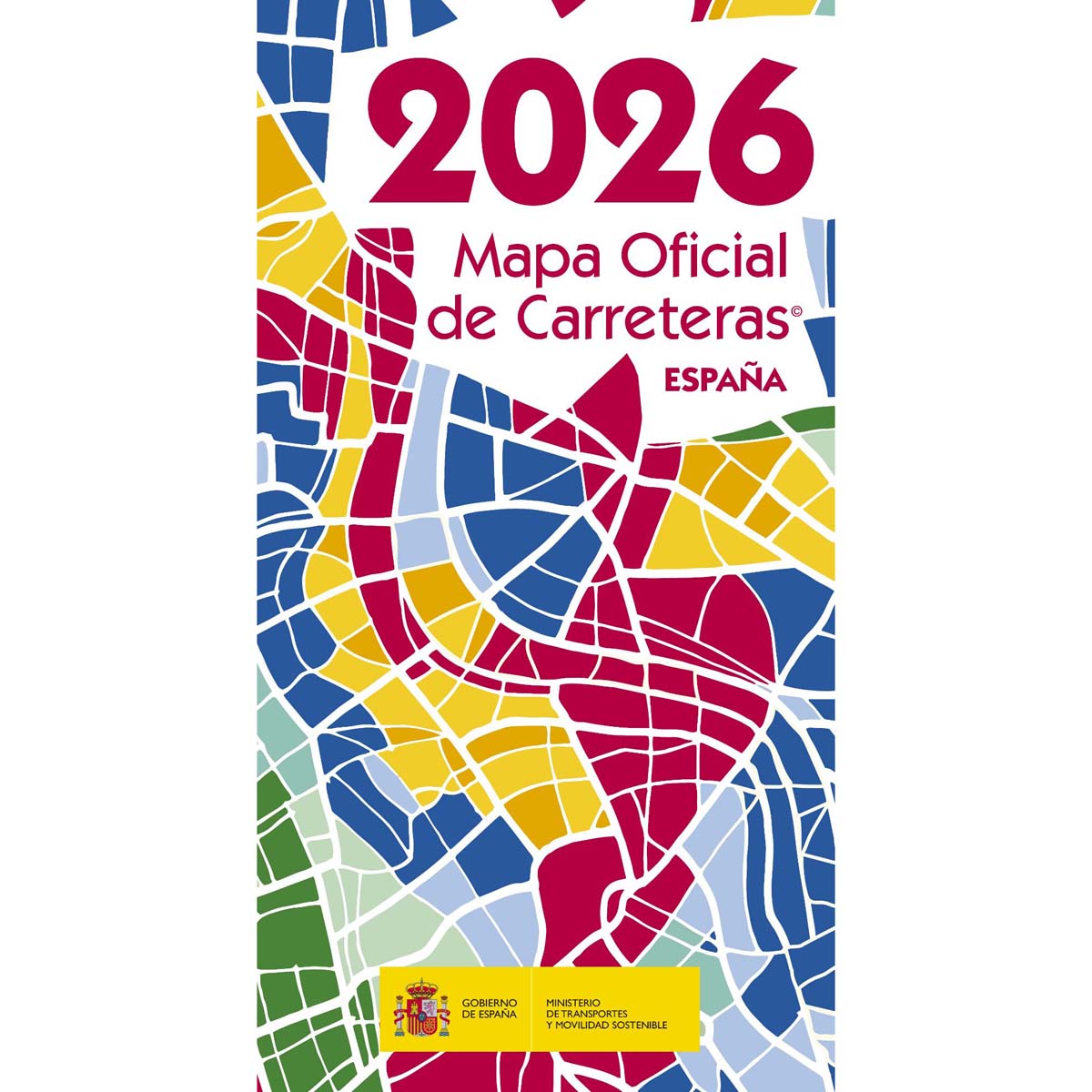 Mapa Oficial de Carreteras de España 2026 ed. 61 MITMS