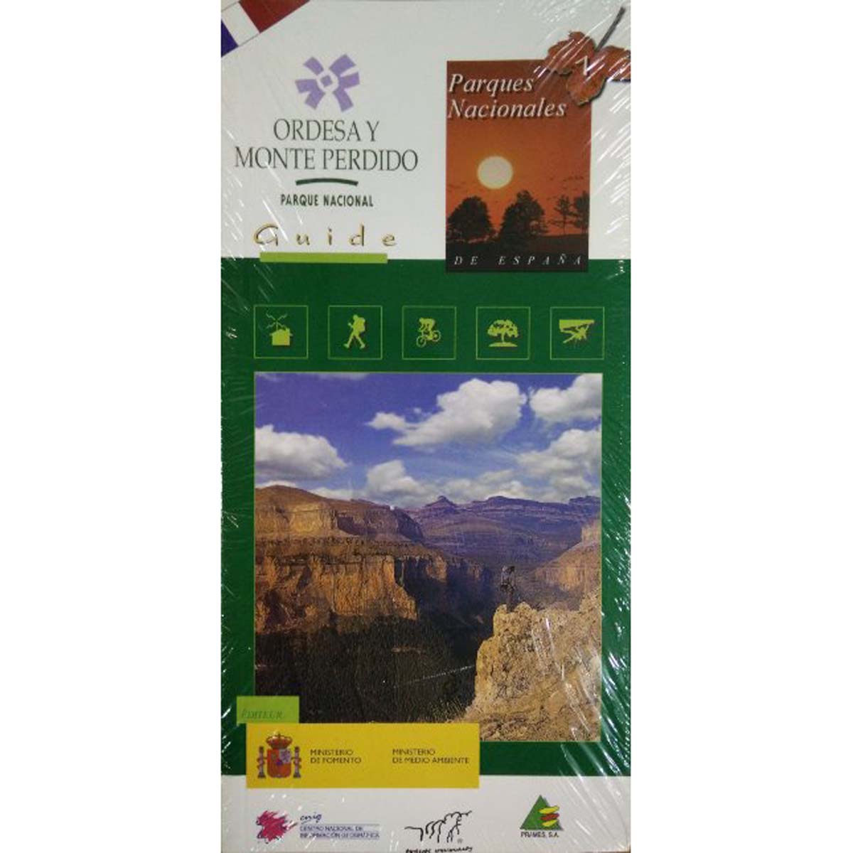 Parque Nacional de Ordesa y Monte Perdido. Mapa guía (francés/français)