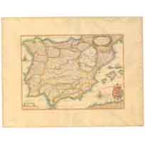 Typus Hispaniae. 1631 - Henricus Hondius / Hessel Gerritsz