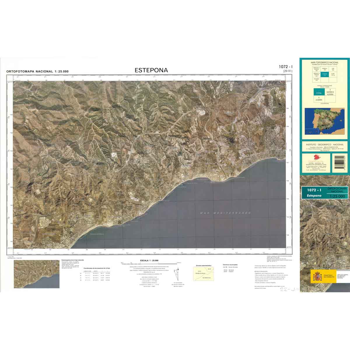 Estepona-ORTOFOTO 1/25.000 (1072-1)