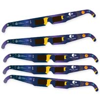 Pack: 5 unidades de gafas de Eclipse de sol