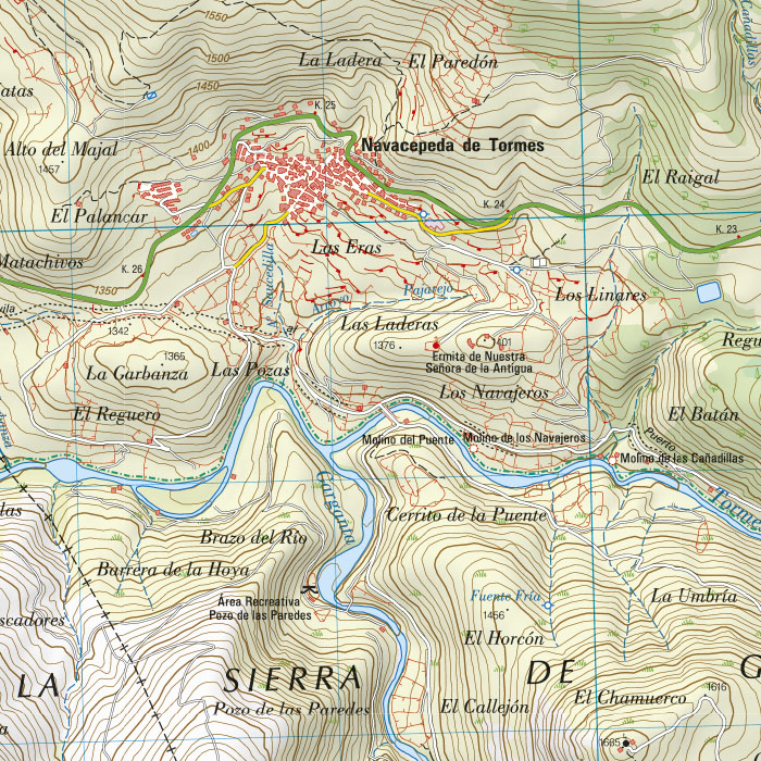 Mapa Topográfico Nacional 1:25.000